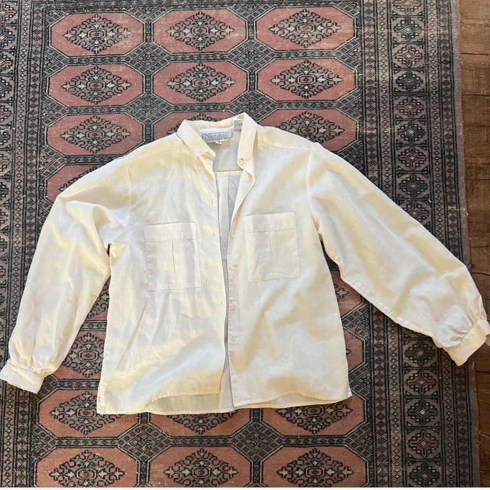 Vintage button down blouse
